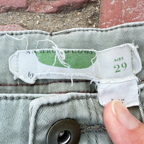 Anthropologie by Holding Horses Sage Green Utility Pants | Size 29 | Adjustable - Picture 11 of 14
